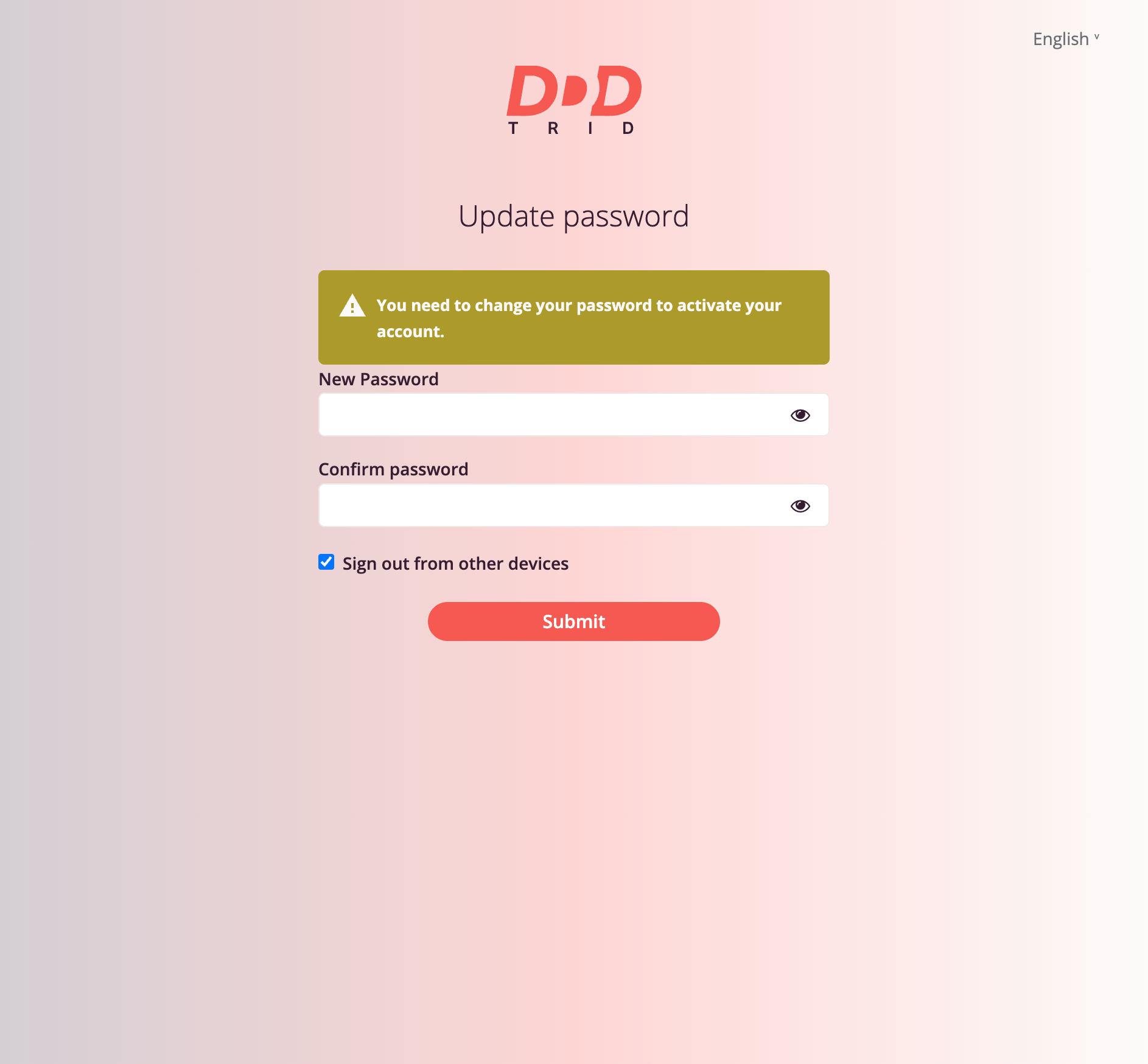 Setting a Password