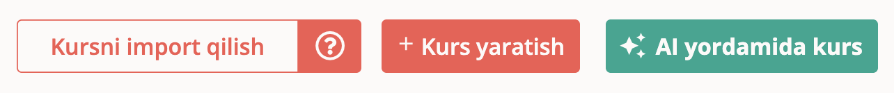 Sun'iy Intellekt yordamida kurs yaratish